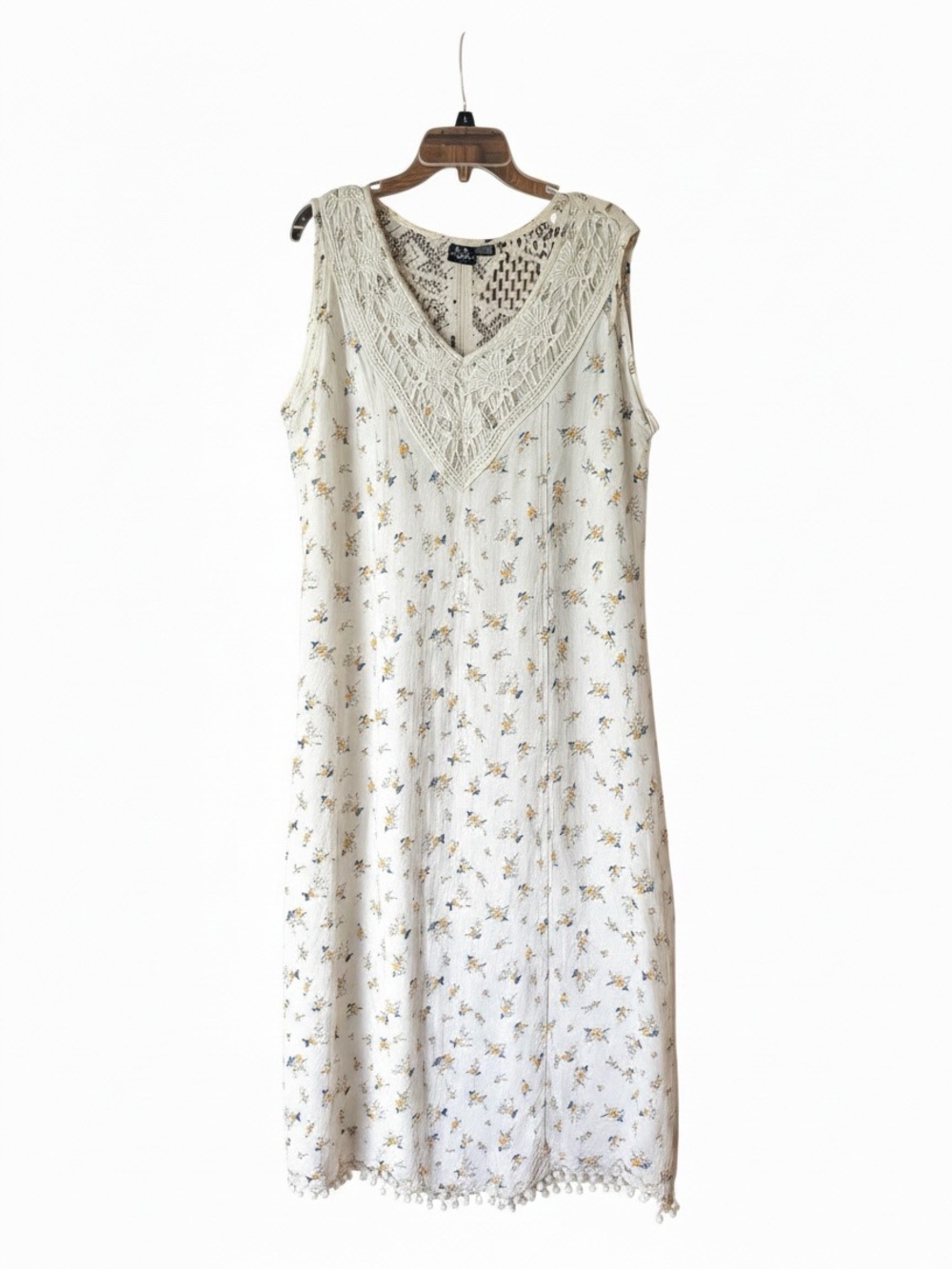 Floral lace, and sleeveless sundress, XXL